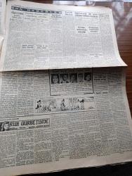 Cumhuriyet Gazetesi - 13 Ağustos 1952 - Tercih Ölçüsü Yazan Nadir Nadi Köşe Yazısı - Yeni Devlet Baremin İhtiva Edeceği Esaslar - Çanakkale Ziyaretinden Göz Yaşartıcı Levhalar - Otomobil Kazaları Büyük Bir Hızla Artıyor - Dünya İktisat Kulübünde 3 Türk Odası Var Bu Odalar Ankara İstanbul Ve Umurbey Adlarını Taşıyorlar - Nuri Demirağ Kurduğu Partiden İhraç Edilmiş - Ortadoğu Komutanlığı Ve Arap Birliği - Hayvan Çiftliği Yazan George Orwel Yazı Dizisi - Kodak Film - Ürgüp'e Dair Yazan Bedri Rahmi Eyüboğlu Köşe Yazısı - Hamiyet Yüceses Celal Şahin Mefharet Yıldırım Cağaloğlu Çiftesaraylar Bahçesinde - Ruh Gurbetinde Yazan Kerime Nadir Yazı Dizisi - Karakter Sahibi Erkek Yazan Burhan Felek Köşe Yazısı - Yenicede 21 Kişi Kuduza Tutuldu - Türkiye Bisiklet Müsabakaları - Yeşil Ayna Yazan Hugh Walpole Yazı Dizisi - Japon Atletleri İstanbula Geliyor - Amerika'da 3 Hafta Yazan Abidin Daver Köşe Yazısı - Avrupa Güzeli Kim Olacak - Fransa Güzeli Nicole Drouin Fotoğraf - Volvo Kamyonları - Norge