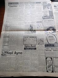 Cumhuriyet Gazetesi - 13 Ağustos 1952 - Tercih Ölçüsü Yazan Nadir Nadi Köşe Yazısı - Yeni Devlet Baremin İhtiva Edeceği Esaslar - Çanakkale Ziyaretinden Göz Yaşartıcı Levhalar - Otomobil Kazaları Büyük Bir Hızla Artıyor - Dünya İktisat Kulübünde 3 Türk Odası Var Bu Odalar Ankara İstanbul Ve Umurbey Adlarını Taşıyorlar - Nuri Demirağ Kurduğu Partiden İhraç Edilmiş - Ortadoğu Komutanlığı Ve Arap Birliği - Hayvan Çiftliği Yazan George Orwel Yazı Dizisi - Kodak Film - Ürgüp'e Dair Yazan Bedri Rahmi Eyüboğlu Köşe Yazısı - Hamiyet Yüceses Celal Şahin Mefharet Yıldırım Cağaloğlu Çiftesaraylar Bahçesinde - Ruh Gurbetinde Yazan Kerime Nadir Yazı Dizisi - Karakter Sahibi Erkek Yazan Burhan Felek Köşe Yazısı - Yenicede 21 Kişi Kuduza Tutuldu - Türkiye Bisiklet Müsabakaları - Yeşil Ayna Yazan Hugh Walpole Yazı Dizisi - Japon Atletleri İstanbula Geliyor - Amerika'da 3 Hafta Yazan Abidin Daver Köşe Yazısı - Avrupa Güzeli Kim Olacak - Fransa Güzeli Nicole Drouin Fotoğraf - Volvo Kamyonları - Norge
