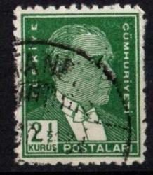 1933-1940 İkinci ATATURK Serisi 2.5 Kuruş (ws0720)