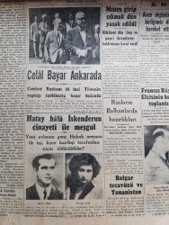 Cumhuriyet Gazetesi - 31 Temmuz 1952 - Barut Fıçısı Yazanlar Nadir Nadi Köşe Yazısı - İran Çok Mühim Hadiseler Arifesinde - CHP Meclisinin İçtimaları Dün Bitti Bir Tebliğ Yayınlandı - Mısır'a Girip Çıkmak Yasak Edildi - Helsinki'den Dönen İlk Olimpiyat Kafilesinin Yeşilköy'de Karşılaştığı Alakasızlık Fotoğraf - Lübnan'da Kapatılan Gazeteler - Kore Değiştirme Birliğimiz Dün Hareket Etti -  Hayvan Çiftliği Yazan George Orwel Yazı Dizisi - Rüyam Atlantiği Nasıl Geçti Yazan Vedad Abud Yazı Dizisi - Ruh Gurbetinde Yazan Kerime Nadir Yazı Dizisi - Profesör Nimbüs'ün Maceraları Karikatür - Ziraat Hoca Ve Naşiri Salih Zeki Vefat Etti - Dünyanın En Kuvvetli Basketbol Takımı Harlem Globe Totters Takımı Geliyor - Zafer Ordusu Filmi Bugün Elhamra'da - Yıldırım Ordusu Lale Sinemasında - Atatürk'e Aid Yeni Bir Hatıra - Cadillac Otomobil - Rudge Bisikletleri - Arı Unları - Philco Buzdolabı - Saint Joseph Lisesinden Yetişenler Balosu Suadiye Plaj Gazinosunda - Blendax Traş Kremi