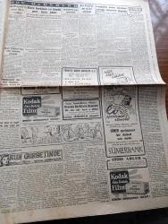 Cumhuriyet Gazetesi - 31 Temmuz 1952 - Barut Fıçısı Yazanlar Nadir Nadi Köşe Yazısı - İran Çok Mühim Hadiseler Arifesinde - CHP Meclisinin İçtimaları Dün Bitti Bir Tebliğ Yayınlandı - Mısır'a Girip Çıkmak Yasak Edildi - Helsinki'den Dönen İlk Olimpiyat Kafilesinin Yeşilköy'de Karşılaştığı Alakasızlık Fotoğraf - Lübnan'da Kapatılan Gazeteler - Kore Değiştirme Birliğimiz Dün Hareket Etti -  Hayvan Çiftliği Yazan George Orwel Yazı Dizisi - Rüyam Atlantiği Nasıl Geçti Yazan Vedad Abud Yazı Dizisi - Ruh Gurbetinde Yazan Kerime Nadir Yazı Dizisi - Profesör Nimbüs'ün Maceraları Karikatür - Ziraat Hoca Ve Naşiri Salih Zeki Vefat Etti - Dünyanın En Kuvvetli Basketbol Takımı Harlem Globe Totters Takımı Geliyor - Zafer Ordusu Filmi Bugün Elhamra'da - Yıldırım Ordusu Lale Sinemasında - Atatürk'e Aid Yeni Bir Hatıra - Cadillac Otomobil - Rudge Bisikletleri - Arı Unları - Philco Buzdolabı - Saint Joseph Lisesinden Yetişenler Balosu Suadiye Plaj Gazinosunda - Blendax Traş Kremi
