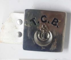 TCB Türk Deniz Kuvvetleri Subay Kemer Tokası