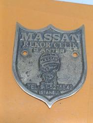 M11---- MASSAN REKOR ÇELİK G.ANTEP PİRİNÇ KASA ETİKETİ