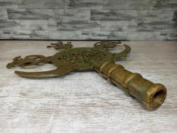 Nadir Muazzam Tekke İşi Bronz Sancak Alemi