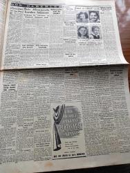 Cumhuriyet Gazetesi - 21 Ekim 1953 - Kayıtsız Şartsız Yazan Nadir Nadi Köşe Yazısı - Komünistlerin Muhakemesi Dün 9 Dan 20 Ye Kadar Sürdü Fotoğraf -  Teknik Üniversite Dün Yeni Dersi Yılına Başladı - Başbakan Adnan Menderes Dün Teknik Üniversitede Konuşurken Fotoğraf - Amerika İsrail'e Yardımı Durdurdu - Atatürk'ün Muvakkat Kabri 4 Kasım'da Açılacak - İskenderun'da Deniz Tesislerine Dün Törenle Bayrağımız Çekildi - Basketbolda Yugoslavyayı 65 63 Yendik - Hilton Otelinin Çatısı Kapatıldı - Büyükçekmecenin İlçe Olması Teklif Ediliyor - Ezher'de Okuyan İnkılap Düşmanı Türk Talebeleri - Müslüman Kardeşler Cemiyeti - Ana Kalbi Bu Akşam Melek Sinemasında - Deli Futbolcu Bu Akşam Lüks Sinemasında - Yeni Ses Opereti Yutmazoğlu - Nazım Hikmet - Mihri Belli - Ruhi Su - Sevim Tarı - Türkiye Komünist Partisi - Zeki Baştimar - Yeni Parker 51 Dolma Kalem -  Veritas Dikiş Nakış Makineleri