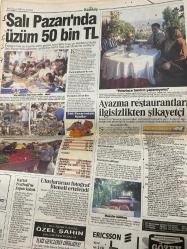 SABAH KADIKÖY GAZETESİ ANADOLU YAKASI GAZETESİ - 29 Temmuz 1996 -erdal Bilallar-filiz Güler-ramazan Yazgan-şenol baştakar-eczaneler-önemli telefonlar-Film Sinemada izlenir-asayiş raporu-İstanbullu Konuşuyor-Nursaç Doğanışık-Zeynep göğüş-Bakırköy ve ruh ve Sinir hastalıkları hastanesi-İSKİ Genel müdürü Veysel eroğlu-mimar Ahmet vefik alp-Serpil Önal-Orhan Pamuk’un sevdiği İstanbul-Sahaflar Çarşısı-Nihal kitapevi sahibi İsmail Akçay-Beyoğlu sokakları-Avcılar belediye başkanı Tahsin Salihoğlu-Belgin atmaca-Sabancı Center-Mehmet Özışık-ayazma Restaurantları-Mustafa Öztürk-Avcılar Sahili Bakımında - Afacanlar Ormanda - Kaybolan Duygular - Levent Kırca - Oya Başar Tiyatrosu - 