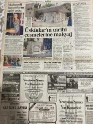 SABAH KADIKÖY GAZETESİ ANADOLU YAKASI GAZETESİ - 27 Temmuz 1996 -erdal Bilallar-filiz Güler-ramazan Yazgan-şenol baştakar-eczaneler-önemli telefonlar-Film Sinemada izlenir-asayiş raporu-İstanbullu Konuşuyor-Selahattin duman-Ataköy-Bakırköy-Yeşilköy-Sefaköy-Serpil Önal-182 Umut Işık hattı-doçent doktor arif verimli-Bengüç Özerdem-Aydoğan kaçıra-arzu akbaş Kemer country-Nezih gürol-kadriye uzun-Serkan buğday-Atiye Gökçen-nazmiye Çabuk-İstanbullu vahşi hayvan besliyor-Kenan erçetingöz-Arboretum-mersiye Pekpak-Mustafa Sandal-Istanbul Moda Fuarı-AKER Kömür-Jokey Tur-Yerebatan sanrıcı-sinema-othello-HOSTES-Kuş Dili-Daha hınzır iki adam-jokey tur-disneyland
