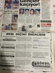SABAH KADIKÖY GAZETESİ ANADOLU YAKASI GAZETESİ - 27 Temmuz 1996 -erdal Bilallar-filiz Güler-ramazan Yazgan-şenol baştakar-eczaneler-önemli telefonlar-Film Sinemada izlenir-asayiş raporu-İstanbullu Konuşuyor-Selahattin duman-Ataköy-Bakırköy-Yeşilköy-Sefaköy-Serpil Önal-182 Umut Işık hattı-doçent doktor arif verimli-Bengüç Özerdem-Aydoğan kaçıra-arzu akbaş Kemer country-Nezih gürol-kadriye uzun-Serkan buğday-Atiye Gökçen-nazmiye Çabuk-İstanbullu vahşi hayvan besliyor-Kenan erçetingöz-Arboretum-mersiye Pekpak-Mustafa Sandal-Istanbul Moda Fuarı-AKER Kömür-Jokey Tur-Yerebatan sanrıcı-sinema-othello-HOSTES-Kuş Dili-Daha hınzır iki adam-jokey tur-disneyland