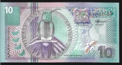 ** SURİNAM ( 10 * GULDEN ) 2000 - ÇİL