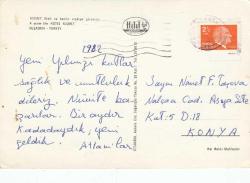 Aydın Kuşadası Muhtelif Görünüm Postadan Geçmiş Pullu