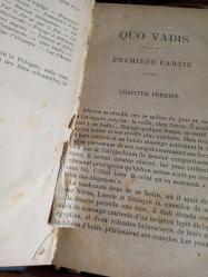 Quo vadis - Henryk Sienkiewicz / Hard cover 1901 - Koleksiyon Kitap