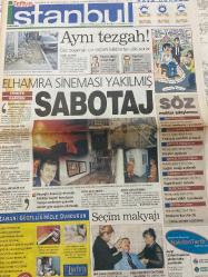 SABAH İSTANBUL GAZETESİ - 10 Mart 1999 -erdal Bilallar-filiz Güler-ramazan Yazgan-şenol baştakar-eczaneler-önemli telefonlar-İstanbulluların sesini dinleyin-Sarı Sayfalar-İstanbul’da kültür sanat-Güzellik Rehberi-Beyoğlu-Beşiktaş-Kadıköy-Ali Sızan-Vedat dilsiz-Hasan Polat-Kemal Filiz-Yaşar Uğur-Sevda Somer-Erdoğan Oğultürk-Büyükşehir Belediyesi itfaiye daire başkanı Sabri Yalın-Maltepe Belediye başkanı bahtiyar uyanık-Erdal Çetin-Güneş kralı-Erkan Özmen-İnci Karamete-Ahmet Elvan-Müslüm İnan-Kazım Tandoğan-Mehmet üslu-Naim sarılık-Bahçeşehir’de heykel kavgası-Fatih Ürek-reyting Hamdi-Lavinia-firatpen-kervan akşam liseleri-istanbul- müslüm inan-ahmet elvan- kazım tanboğa-mehmet uslu-promise-jasmine beauty clup-magic lens-nur optik-rezene estetisyen- nilgün fakioğlu-bellaplas—Yol-sen hiç ateşböceği gördün mü-popcorn-evlere şenlik-kelebekler özgürdür- şenmakas- üç baba hasan-levent kırca - oya başar-derya baykal-maria callas