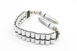 Zamak Malzemeli Usta İşi Mermi Kovanı Zaza Tesbih