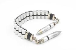 Zamak Malzemeli Usta İşi Mermi Kovanı Zaza Tesbih