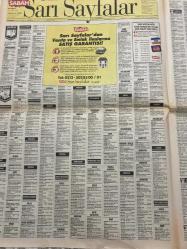 SABAH İSTANBUL GAZETESİ - 27 Nisan 1999 -erdal Bilallar-filiz Güler-ramazan Yazgan-şenol baştakar-eczaneler-önemli telefonlar-İstanbulluların sesini dinleyin-Sarı Sayfalar-İstanbul’da kültür sanat-Güzellik Rehberi-Ali talip Özdemir-Ömer Ballıbey-engin akbaş-Siyami Ersek hastanesi-azmi Özler-erdal Çetin-Ali Müfit Gürtuna-Selami Öztürk-Deniz türkali-atıf Yılmaz-Serap Aksoy-Atilla Dorsay-Yahya karakaya-Coşkun Özden-Hasan akgün-Ahmet Bahadırlı-İhsan Çayıroğlu-Murat Yiğit-Sevgi kent-partilerine fark attılar-Vatan bilgisayar-acer-emim otomotiv- bahçelievler-sariyer-beyoğlu-pendik-peter pan- özgür ruh-sinema - nice yıllar-sen hiç ateşböceği gördün mü-hayat güzeldir-tehlikeli güzellik-akbank- şenmakas-umut hastanesi-winsa-ersan asansör- hünkar-ozan dil