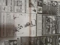 SABAH İSTANBUL GAZETESİ -2 Nisan 1999 -erdal Bilallar-filiz Güler-ramazan Yazgan-şenol baştakar-eczaneler-önemli telefonlar-İstanbulluların sesini dinleyin-Sarı Sayfalar-İstanbul’da kültür sanat-Güzellik Rehberi- Muhsin divan'ın- adnan polat-bülent Ergün- Engin aktel- anadolu Anadolu ve Trakya otobüsçüleri Derneği Başkanı Mehmet Özcan-Cinemax-ortaköy feriye sinemaları-sinancetin-propaganda-kemal sunal-rafet el roman-meltem cumbul-metin akpınar-yol-acaba hangisi? -Ferhangi şeyler-ferhan Şensoy-ortaoyuncular- şenmakas- aşkın büyüsü-cineplax odeon-bahçesehir-uyuyan güzel-kontakt lens-sen hiç ateşböceği gördün mü-nejat uygur-karsi penceredeki kadın-iyilik ağacı-fehim paşa konağı- üç baba hasan - levent kırca-oya başar-istanbul- kuşatma -movieplex-turgut özakman-popcorn-helikopter-cocuk show