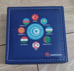 Türk devletleri teşkilatı bronz hatıra parası