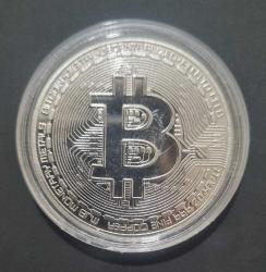 Bitcoin hatıra madalyonu