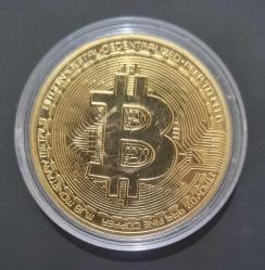 Bitcoin hatıra madalyonu
