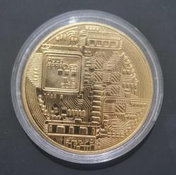 Bitcoin hatıra madalyonu