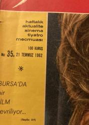 Ses Dergisi  21 Temmuz 1962  Sayı 35 Catherine Deneuve Kapaktadır AYŞECİK TATİL YAPIYOR Belgin Doruk Özdemir Birsel Ayfer Feray Ulvi Uraz Dinçer Sümer Dergi Mecmua 63 YILLIKTIR
