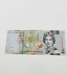 Bahamalar 2019 Yılı Yarım Cent Yabancı Kağıt Para Çil Unc Koleksiyon