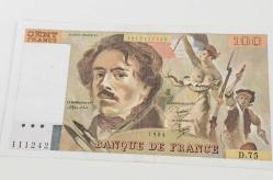 Banknote France 100 Francs 1984