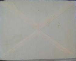 Cumhuriyet 1955 J.DELLA.TOLLA ZARF İstanbul'dan  ELMA SINGEN Almanya'ya gitmiş ,,Nadir.