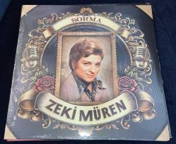 SORMA Zeki Müren  LP  PLAK SIFIR JELATİNLİ AMBALAJINDADIR YENİ  İki Gözüm İki Çeşme Ağlama Sevdam