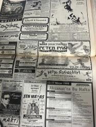 SABAH İSTANBUL GAZETESİ - 13 Nisan 1999 -erdal Bilallar-filiz Güler-ramazan Yazgan-şenol baştakar-eczaneler-önemli telefonlar-İstanbulluların sesini dinleyin-Sarı Sayfalar-İstanbul’da kültür sanat-Güzellik Rehberi-Zekeriya temizel-Adnan Polat-Kadir yükrük-Engin akbaş-Saim Duman-débat Koç-Engin akbaş-Zekeriya temizel-Salih Aydın-Yalçın Yıldırım-Nusret Bayraktar-Erdal Çetin-Ali talip Özdemir-Atilla Dorsay-olay Tan-Barış Mutlu-Seyithan kaplan-Halil Ergün-Güngör postacı-Bilge Kutlu-Kadir Topbaş-İdris akyüz-Emin kul-Vatan bilgisayar-flora evleri-perpa-eyüp-sen hiç ateşböceği gördün mü-gecmisin gölgesinde-teoman-marti- aşk memuru-ferhan Şensoy-ferhangi şeyler-ortaoyuncular-spikerlik&sunuculuk-ozan dil-winsa