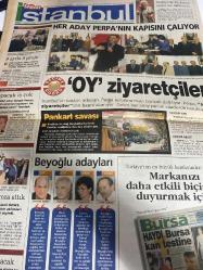 SABAH İSTANBUL GAZETESİ - 13 Nisan 1999 -erdal Bilallar-filiz Güler-ramazan Yazgan-şenol baştakar-eczaneler-önemli telefonlar-İstanbulluların sesini dinleyin-Sarı Sayfalar-İstanbul’da kültür sanat-Güzellik Rehberi-Zekeriya temizel-Adnan Polat-Kadir yükrük-Engin akbaş-Saim Duman-débat Koç-Engin akbaş-Zekeriya temizel-Salih Aydın-Yalçın Yıldırım-Nusret Bayraktar-Erdal Çetin-Ali talip Özdemir-Atilla Dorsay-olay Tan-Barış Mutlu-Seyithan kaplan-Halil Ergün-Güngör postacı-Bilge Kutlu-Kadir Topbaş-İdris akyüz-Emin kul-Vatan bilgisayar-flora evleri-perpa-eyüp-sen hiç ateşböceği gördün mü-gecmisin gölgesinde-teoman-marti- aşk memuru-ferhan Şensoy-ferhangi şeyler-ortaoyuncular-spikerlik&sunuculuk-ozan dil-winsa