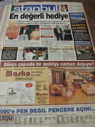 SABAH İSTANBUL GAZETESİ - 3 Temmuz 1999 -erdal Bilallar-filiz Güler-ramazan Yazgan-şenol baştakar-eczaneler-önemli telefonlar-İstanbulluların sesini dinleyin-Sarı Sayfalar-İstanbul’da kültür sanat-Güzellik Rehberi-KVS güvenlik sistemleri-dıalogue dil okulu-beşgen-fer dem-modesan mobilya-AK ofis mobilya-perla- Beşiktaş- engin aktel- yassıada-avantaj- beykoz-pendik-kenan çevik-neşet aslan-nihat cinemre- zeytinburnu- Betül Sayar- kaan Özbek- İstanbul su parkı-engin Akbaş- masko Mobilya center-latife Hanım- atatürk- linet