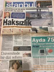 SABAH İSTANBUL GAZETESİ - 6 Mayıs 1999 -erdal Bilallar-filiz Güler-ramazan Yazgan-şenol baştakar-eczaneler-önemli telefonlar-İstanbulluların sesini dinleyin-Sarı Sayfalar-İstanbul’da kültür sanat-Güzellik Rehberi-Tebernüş Kireççi-abdullah Bayram-Coşkun Özden-Mustafa Sarıgül-Selami Öztürk-Erdal Çetin-Engin akbaş-Atilla Dorsay-Doğan cantekin-umur kuyumcuoğlu-Bektaş Yıldırım-Hayko-Ayla Özcan-Vatan bilgisayar-acer-istanbul- duşakabin-kadikoy-merter- şişli-bahçelievler-brd mimarlık-winsa-sinem-hayat güzeldir- paylaşılamayan tutkular-fatih altın-tehlikeli güzellik-sen hiç ateşböceği gördün mü-fizyoplast-migren-seyyar hastane -light slim -bellaplast-blue eyes
