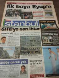 SABAH İSTANBUL GAZETESİ -  10 Temmuz 1999 -erdal Bilallar-filiz Güler-ramazan Yazgan-şenol baştakar-eczaneler-önemli telefonlar-İstanbulluların sesini dinleyin-Sarı Sayfalar-İstanbul’da kültür sanat-Güzellik Rehberi- eyüp-yavuz asdemir- mustafa Sarıgül- cemal gökçe-çamlıca- sarıyer-şişli-bağcılar-ufuk Sert- mehmet yüce-gaziosmanpaşa- ümraniye- sadık Eraslan- betül Sayar- Masko Mobilya center-şeyda Mutlu- erol Çakır- vakkosüpersat-raydolap-ak ofis mobilya-modesan mobilya-interno-perla-muteber dekor-masko-