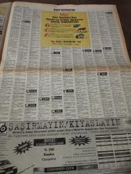 SABAH İSTANBUL GAZETESİ -  10 Temmuz 1999 -erdal Bilallar-filiz Güler-ramazan Yazgan-şenol baştakar-eczaneler-önemli telefonlar-İstanbulluların sesini dinleyin-Sarı Sayfalar-İstanbul’da kültür sanat-Güzellik Rehberi- eyüp-yavuz asdemir- mustafa Sarıgül- cemal gökçe-çamlıca- sarıyer-şişli-bağcılar-ufuk Sert- mehmet yüce-gaziosmanpaşa- ümraniye- sadık Eraslan- betül Sayar- Masko Mobilya center-şeyda Mutlu- erol Çakır- vakkosüpersat-raydolap-ak ofis mobilya-modesan mobilya-interno-perla-muteber dekor-masko-