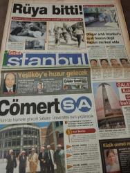 SABAH İSTANBUL GAZETESİ -  15 Temmuz 1999 -erdal Bilallar-filiz Güler-ramazan Yazgan-şenol baştakar-eczaneler-önemli telefonlar-İstanbulluların sesini dinleyin-Sarı Sayfalar-İstanbul’da kültür sanat-Güzellik Rehberi- Doğan sabuncu- Osman başboğa-veysi kayaksa çizgi Yavuz asdemir- Aydın Ayaydın- Galata Kulesi- Ramazan bezem- Selma aygül-zeynep bir kay-gül daldaban- Yusuf demir-bülent tavlı-cömertsa-pıt tedavisi-migren-fizyoplast-transderm saç ekim merkezi-derma laser-garbage-gloria-never been kissed-sıcak ten-tatiana rus bebeği-titanic-kurda tuzak-lazermed-onteks