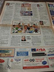 SABAH İSTANBUL GAZETESİ -  19 Temmuz 1999 -erdal Bilallar-filiz Güler-ramazan Yazgan-şenol baştakar-eczaneler-önemli telefonlar-İstanbulluların sesini dinleyin-Sarı Sayfalar-İstanbul’da kültür sanat-Güzellik Rehberi- sabah-ali Müfit gürtunak'ta çizgi Ahmet vardar-hıncal uluç-selahattin duman-rauf Tamer- Mustafa fil-ömer dilaver-ferhat yükseltaş-ramazan Yazgan- istinyerler tükenişi ağlıyor- Nuran alioğlu-imren aksual-filiz ibili-hamiyet baş-Ayşe salman-şükran Alkan- Ayşegül makas çıksa çizgi Arzu kılıç-eda toy-yavuz asdemir- tezgaha bak-ayba-winsa-dermamed-pimapen-altaş-duşaduş-dizayn dekor-define avcısı-lens market-