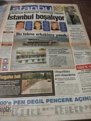 SABAH İSTANBUL GAZETESİ -  19 Temmuz 1999 -erdal Bilallar-filiz Güler-ramazan Yazgan-şenol baştakar-eczaneler-önemli telefonlar-İstanbulluların sesini dinleyin-Sarı Sayfalar-İstanbul’da kültür sanat-Güzellik Rehberi- sabah-ali Müfit gürtunak'ta çizgi Ahmet vardar-hıncal uluç-selahattin duman-rauf Tamer- Mustafa fil-ömer dilaver-ferhat yükseltaş-ramazan Yazgan- istinyerler tükenişi ağlıyor- Nuran alioğlu-imren aksual-filiz ibili-hamiyet baş-Ayşe salman-şükran Alkan- Ayşegül makas çıksa çizgi Arzu kılıç-eda toy-yavuz asdemir- tezgaha bak-ayba-winsa-dermamed-pimapen-altaş-duşaduş-dizayn dekor-define avcısı-lens market-