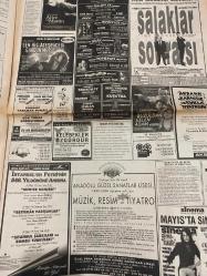 SABAH İSTANBUL GAZETESİ -  26 Mayıs 1999 -erdal Bilallar-filiz Güler-ramazan Yazgan-şenol baştakar-eczaneler-önemli telefonlar-İstanbulluların sesini dinleyin-Sarı Sayfalar-İstanbul’da kültür sanat-Güzellik Rehberi-Raif yetim-başhekim mikrofonda-savurganlar-yine aynı Çile-Fırat bey-sokak sakinleri-tevfik nagaş-Hüseyin Canbağ-köpek seviyoruz ama-semavi eyice gözlerini kaybetti-çarşıda yaprak kıpırdamıyor-Baymak kombi-lavinia-bilnet computer market-brd mimarlık-interpen-winsa-ozan dil yaz kursu-supersat-starduş- sen hiç ateşböceği gördün mü-salaklar sofrası-çıplak ten -gençlik festivali