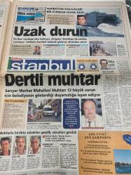 SABAH İSTANBUL GAZETESİ -  27 Temmuz 1999 -erdal Bilallar-filiz Güler-ramazan Yazgan-şenol baştakar-eczaneler-önemli telefonlar-İstanbulluların sesini dinleyin-Sarı Sayfalar-İstanbul’da kültür sanat-Güzellik Rehberi-büyük ayıp-çok geç-ramazan Yazgan-İETT sorunları mikrofonda-dertli muhtar-tolga Akalın-Pınar akargil-İsmail Karataş-Yekta Öziş-Ziya kaya-Hasan Ulaş-Adil Cengiz-Murat Durmaz-Melih Bayram-İstanbulluların dert köşesi-işkence-uzak durun-şanslılar-okullara boya-Vatan bilgisayar-rotin-dengiz inşaat-sezen aksu-meksika sirki-sıcak ten