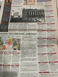 SABAH İSTANBUL GAZETESİ -  25 Temmuz 1999 -erdal Bilallar-filiz Güler-ramazan Yazgan-şenol baştakar-eczaneler-önemli telefonlar-İstanbulluların sesini dinleyin-Sarı Sayfalar-İstanbul’da kültür sanat-Güzellik Rehberi-ölüm tehtidi-tarihe demir perde-iki görkemli kutlama-yazık ettik-işte yeşilköylünün hali-Sevim Yılmaz-İsmail Saraç-Özer Yavuz-Ekrem Dursun-tehditler bizi yıldırmadı Yıldırmaz-Aslı birinci oldu-Engin akbaş-arabesk facia-hastanelerde hasta-sağlık Bakanı uyardı-Meltem pusat-Sokak Çocuklarına takip-BMW ler de gaza geldi-hepsi sıkıntıda-ikiler-emim otomativ-zübeyde hanım evlendirme dairesi