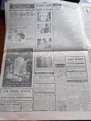 Cumhuriyet Gazetesi - 14 Aralık 1956 - NATO'da Kıbrıs İçin Sert Tartışmalar Oldu - Rusya Macaristana 3 Tümen Daha Gösterdi - İngiliz Dışişleri Bakanı Selwyn Lloyd NATO Bakanlar Konseyi Toplantısında Konuşurken Fotoğraf - Kaçakçılığa Karşı Cenub Hududlarımızda Bazı Köyler Tahliye Edilecek -  Reşat Nuri Güntekin'i Dün Toprağa Verdik Fotoğraf - İstanbul Halkı Binecek Nakil Vasıtası Bulamıyor Fotoğraf - Aşktan Da Üstün Yazan Elizabeth Gaskell Yazı Dizisi - Kıbrıs Ve NATO Yazan Ömer Sami Coşar Köşe Yazısı - Birkaç Fıkra Yazan Burhan Felek Köşe Yazısı - Akbank - Tarihin Tarihi İsmi Tarihe Geçen Hapishane Kaçkını Yazan Alain Decause - Ankara İstanbul Radyosu Programı - Fenerbahçe Atletizm Mevsimini Açtı - Beykoz Emniyeti 4 0 Yendi - İstanbullu Boksör Taki Ziyaris'in Münih'te ki Maçı - Fenerbahçe'nin Dünkü Antrenmanı - Vim Temizleyici