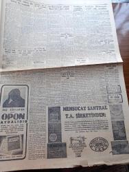 Cumhuriyet Gazetesi - 10 Mart 1956 - İzmir Nutku Üzerine Yazan Nadir Nadi Köşe Yazısı - Adnan Menderes İntizar Hilafına Dün İzmir'de Hiç Konuşmadı -  İngilizler Makarios'u Tevkif Edip Sürdüler - Ege Üniversitesi Açılışında Maarif Vekili Ahmed Özel Nutuk Söyledi - Mehmet Taşkesen Cemiyet İçin Tehlikelidir -  Ziya Termen Dün Demokrat Partiden Çekildi - Sarışın Bomba Marilyn Monroe Melek Sinemasında - Kırlangıç Yuvası Yazan Taylor Caldwell Yazı Dizisi - Çakırcalıyı Biz Öldürdük Yazan Yaşar Kemal Yazı Dizisi - Patrona Halil Hamamının İki Kubbesi Çöktü - Ses Sanatkarı Necla Öz Puro Tuvalet Sabunu Kullanıyor -  Prag Stalin'in Yeni Heykelini Ne Yapacağını Düşünüp Duruyor - Resimli Romanımız Çalınan Tabanca Yazan George Simenon - Şehir Tiyatroları Dram Kısmında Gizli Oturum Oyunu - Okuyucularla Başbaşa - Türkiye Hollanda Ordu Maçı Yarın Ankara'da Oynanıyor - Vefa Bugün Kasımpaşa İle Karşılaşıyor - Mehmet Ali Has Milli Kadrodan Çıkarılmak İsteniyor - Bugünkü Basketbol Maçları - Vita Yağ