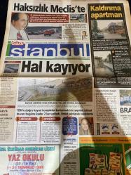 SABAH İSTANBUL GAZETESİ - 26 Haziran1999 -erdal Bilallar-filiz Güler-ramazan Yazgan-şenol baştakar-eczaneler-önemli telefonlar-İstanbulluların sesini dinleyin-Sarı Sayfalar-İstanbul’da kültür sanat-Güzellik Rehberi-Tuncer Arabul-Aktaş elektrik kesintisi-Eyüp Belediyesi Rami kışlası-Ahmet Genç-Bahçelievler-Göztepe-Kartal-Eyüp-Avcılar-Kadıköy-Sarıgül-Ali Sami Yen halka açılıyor-karne sendromu hattı-Engin akbaş-Yusuf Namoğlu-Özel Üsküdar Amerikan lisesi -avantaj-femoça-modivi a.ş-Aysel gölünce mobilya-erkam banyo mutfak -delta motorlu taşıtlar-may metal-karo-tem-ak ofis mobilya-beşgen-masko