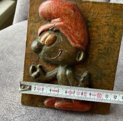 EL EMEĞİ OYMA AHŞAP ŞİRİNLER FİGÜRÜ.  KOLEKSİYONLUK NADİR . SOL ÜST KÖŞESİNDE MEHMET İMZASI MEVCUT