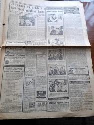 Cumhuriyet Gazetesi - 5 Eylül 1957 - Demokrat Parti İdarecileri Seçime Karar Verdiler - Üç Muhalefet Partisinin Müşterek Tebliği - Haysiyet Divanına Verilecek Demokrat Partililer - Bunlar Arasında Kurucu Fuat Köprülü'de Var - Ürdün'ün Sevimli Kraliçesi Dina İle Bir Görüşme Yaptık Fotoğraf - Kıbrıs'ta Türklerin Hazırladığı Bombalar - Türkiye'de Doğan Bir Köpek Amerika'da Meşhur Oldu - İblisin Kızı Yazan Guy Des Cars Yazı Dizisi - Resimli Romanımız Batan Geminin Esrarı Yazan Pierre Gordeaux Yazı Dizisi - Cennet Yolu Lale Sinemasında - Yıldırım Adam Elhamra Sinemasında - Irak'taki Türklerin Durumu - Kuruçeşme Sırtlarında 410 Yataklı Büyük Bir Turistik Otel İnşa Edilecek - Galatasaray Kampa Girdi Fenerbahçe Bugün Giriyor - Metin Oktay - Naci Erdem - Beşiktaş'ın Vefa Önünden Mağlup Ayrıldı - Milli Maça Gelecek Romanya Basketbol Takımı Belli Oldu - Fay Temizleme Tozu - Krem Pertev - Asporal Ağrı Kesici - Sağırlar Olimpiyatı Sona Erdi - Adalet Takımında Değişikler Yapılacak - Otel Berlin