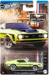 Hot Wheels Silver Series 2025 - Mustang 60 Years ('84 Ford Mustang SVO+'69 Ford Mustang Boss 302+'71 Ford Mustang Mach 1+'65 Ford Mustang 2+2 Fastback+'18 Ford Mustang RTR Spec 5)