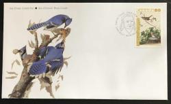 2004 FDC KANADA John James Audubon's Birds  Block of 4  + Self-Adhesive 1p ......2 zarf FDC