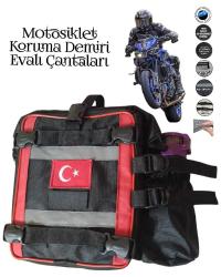 sevbags motosiklet ön koruma demiri çantaları dikdörtgen evalı