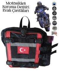 sevbags motosiklet ön koruma demiri çantaları dikdörtgen evalı